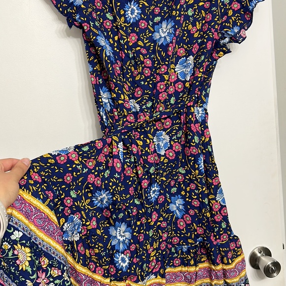 Shein Wrap-Around Dress M - Picture 3 of 4